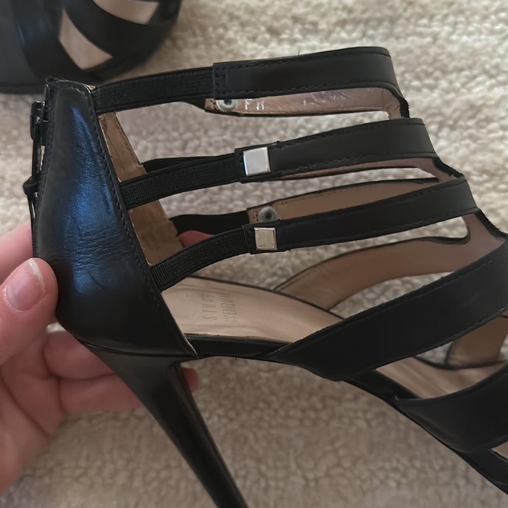 Stuart Weitzman Black Heel - Size 8 - image 6
